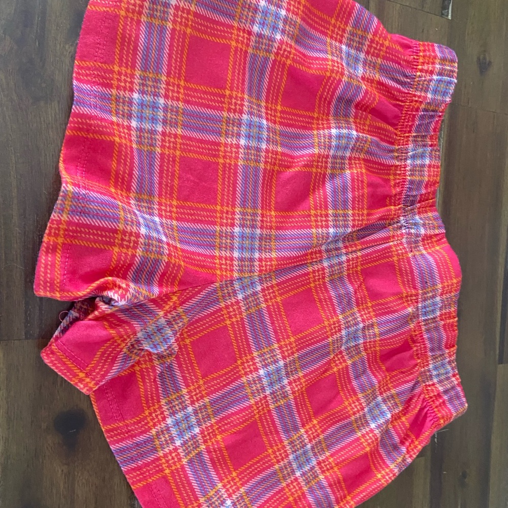 Cat & Jack plaid girls shorts